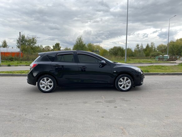 2009 Mazda 3 II (BL), чёрный - вид 7