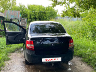 2014 Lada (ВАЗ) Granta I, чёрный, 180000 рублей, вид 2