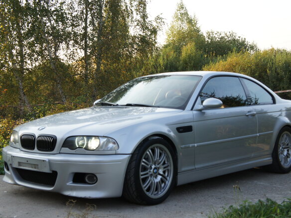 2001 BMW M3 III (E46), серебристый - вид 2