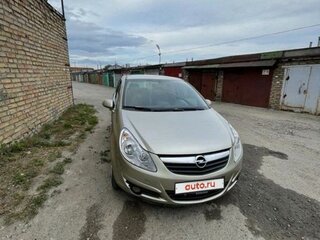 2008 Opel Corsa D, золотистый, 730000 рублей, вид 5