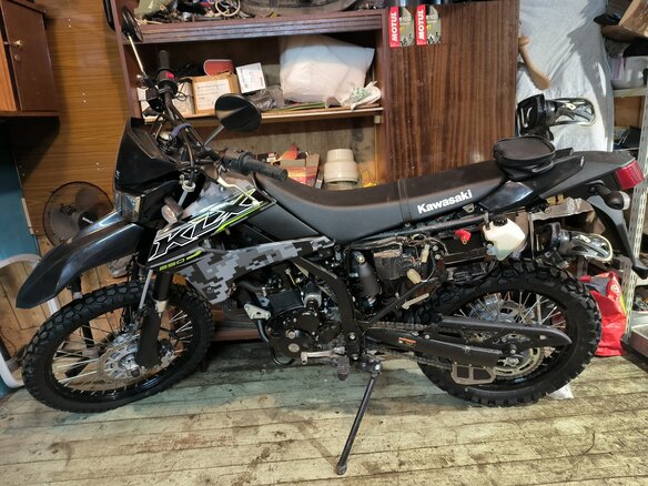2019 Kawasaki KLX 250, чёрный, 600000 рублей - вид 1