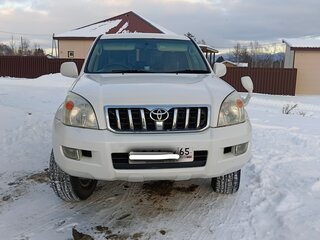 2005 Toyota Land Cruiser Prado 120 Series, белый, 1800000 рублей, вид 1