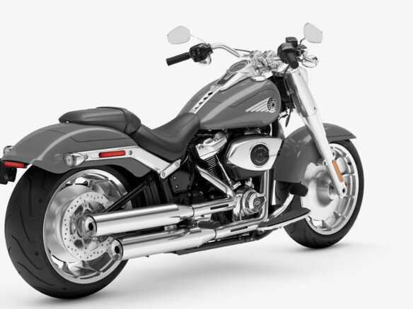 2026 Harley-Davidson Fat Boy, серебристый, 3423362 рублей - вид 6