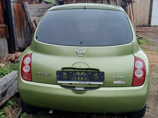 2003 Nissan March III (K12), зелёный, 425000 рублей, вид 4