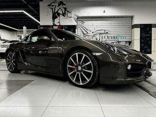 2013 Porsche Cayman S II (981), коричневый, 4200000 рублей, вид 3