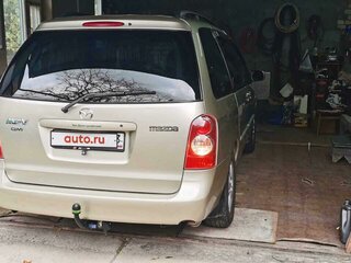 2003 Mazda MPV II (LW) Рестайлинг, золотистый, 1070000 рублей, вид 5