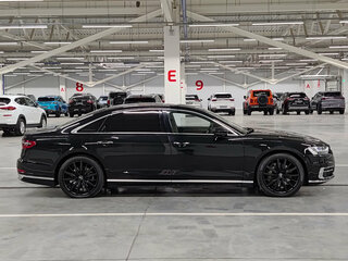 2021 Audi A8 Long 55 TFSI IV (D5), чёрный, 4530000 рублей, вид 4