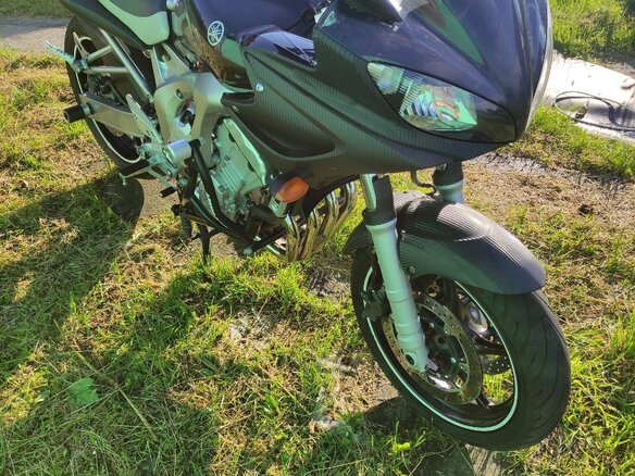 2006 Yamaha FZ6, чёрный, 500000 рублей - вид 11