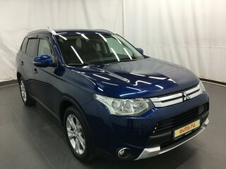 2014 Mitsubishi Outlander III Рестайлинг, синий, 1850000 рублей, вид 1