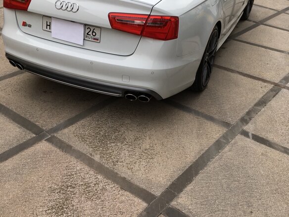 2012 Audi S6 IV (C7), белый - вид 2