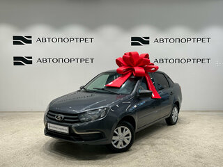 2020 Lada (ВАЗ) Granta I Рестайлинг, серый, 469000 рублей, вид 1