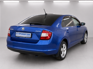2018 Skoda Rapid I Рестайлинг, синий, 1600000 рублей, вид 4