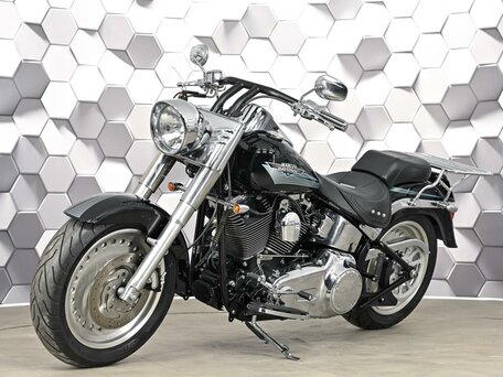 2008 Harley-Davidson Fat Boy, чёрный, 949000 рублей, вид 2