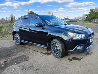 2012 Mitsubishi ASX I, чёрный, 1400000 рублей, вид 1