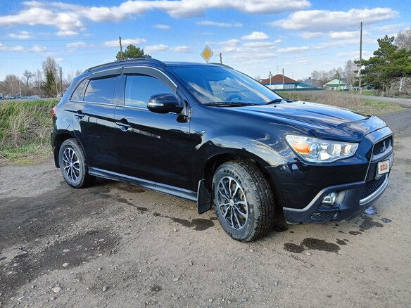 2012 Mitsubishi ASX I, чёрный, 1400000 рублей