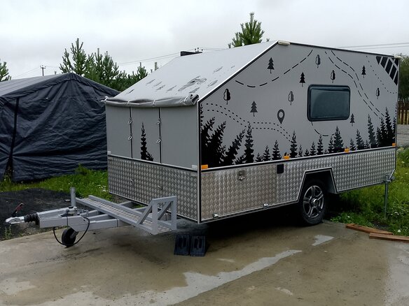 2023 GTS Trailer 71491, серый, 999999 рублей - вид 1