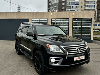 2012 Lexus LX 570 III Рестайлинг, чёрный, 3950000 рублей, вид 2