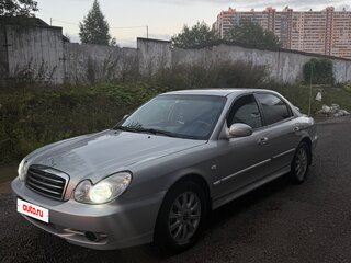 2009 Hyundai Sonata ТагАЗ IV (EF) Рестайлинг, серебристый, 500000 рублей, вид 1