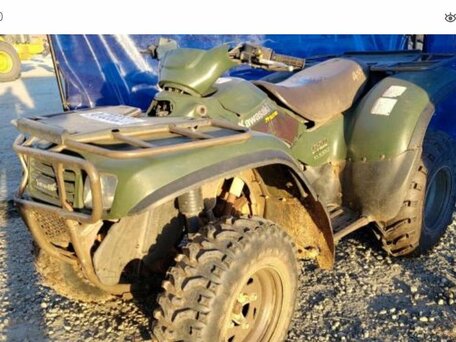 2002 Kawasaki KVF 650, зелёный, 512504 рублей, вид 1