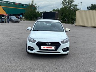 2019 Hyundai Solaris II, белый, 1100000 рублей, вид 3