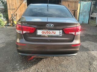 2016 Kia Rio III Рестайлинг, коричневый, 1130000 рублей, вид 5