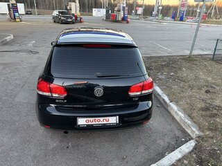 2012 Volkswagen Golf VI, чёрный, 980000 рублей, вид 3