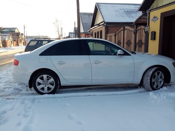 2013 Audi A4 IV (B8) Рестайлинг, белый, 1550000 рублей - вид 7