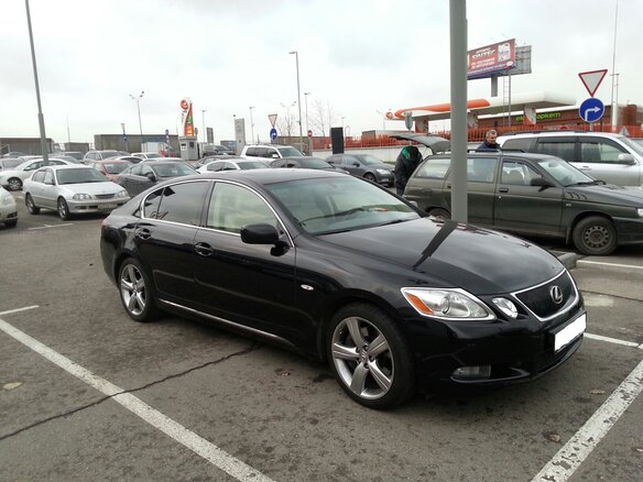 2005 Lexus GS 430 III, чёрный - вид 4