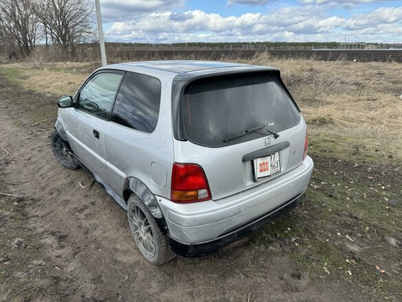 1998 Honda Logo, серый, 100000 рублей - вид 5