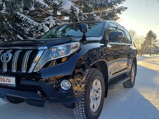 2015 Toyota Land Cruiser Prado 6-speed 150 Series Рестайлинг 1, чёрный, 4100000 рублей, вид 3
