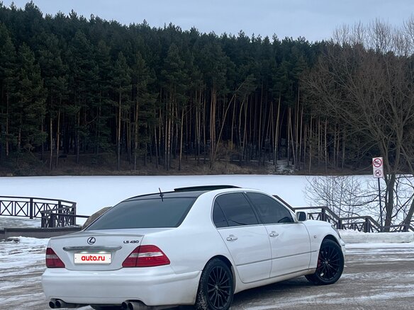 2004 Lexus LS 430 III Рестайлинг, белый, 1350000 рублей - вид 7