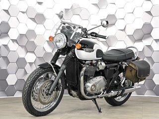 2016 Triumph Bonneville T120, белый, 927000 рублей, вид 2