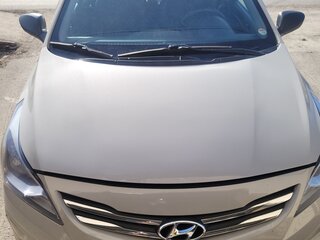 2016 Hyundai Solaris I Рестайлинг, бежевый, 1040000 рублей, вид 4