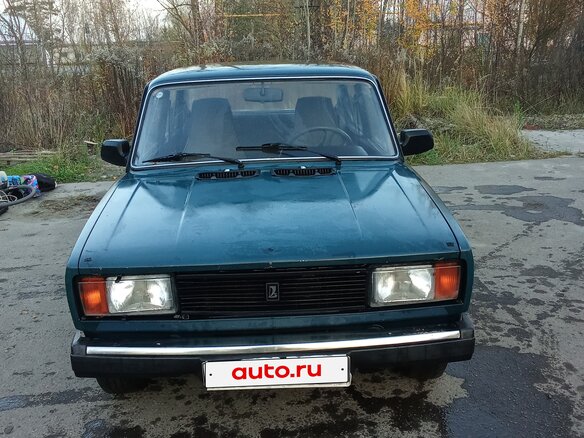 2006 Lada (ВАЗ) 2105, синий, 100000 рублей