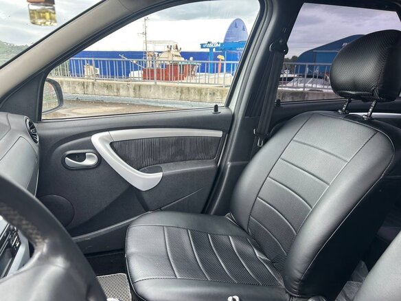 2014 Renault Logan I Рестайлинг, белый - вид 6