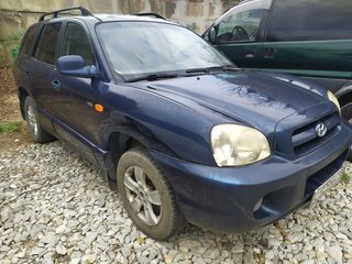 2007 Hyundai Santa Fe Classic Classic, синий, 600000 рублей, вид 5