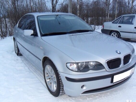2003 BMW 3 серии 325i IV (E46) Рестайлинг, серебристый - вид 3