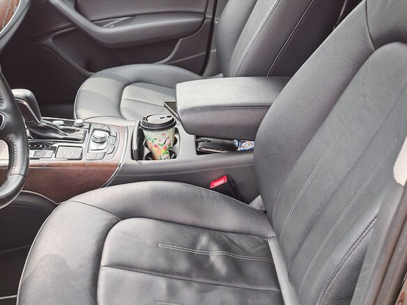2016 Audi A6 IV (C7) Рестайлинг, чёрный, 2800000 рублей - вид 25