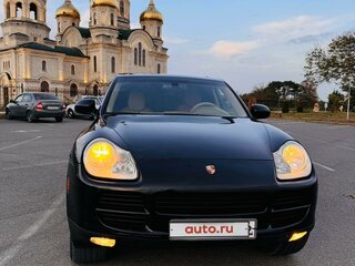 2004 Porsche Cayenne I (955), чёрный, 1650000 рублей, вид 1