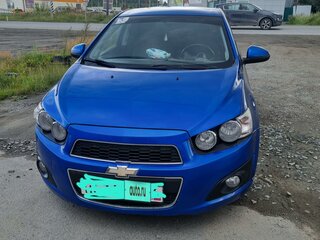 2013 Chevrolet Aveo II, синий, 680000 рублей, вид 1