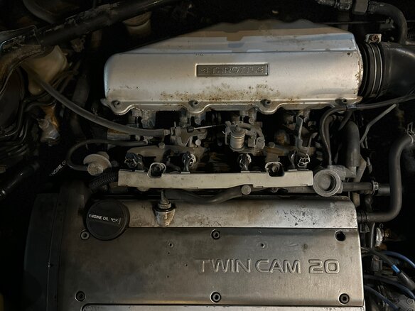 1992 Toyota Corolla VII (E100), синий - вид 19