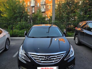 2012 Hyundai Sonata VI (YF), чёрный, 1000000 рублей, вид 2