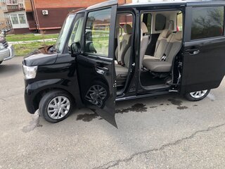2021 Honda N-BOX II Рестайлинг, чёрный, 1090000 рублей, вид 4