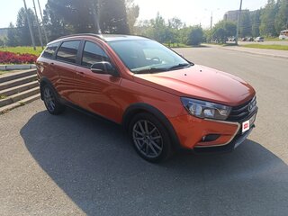 2020 Lada (ВАЗ) Vesta SW Cross I, оранжевый, 1200000 рублей, вид 2