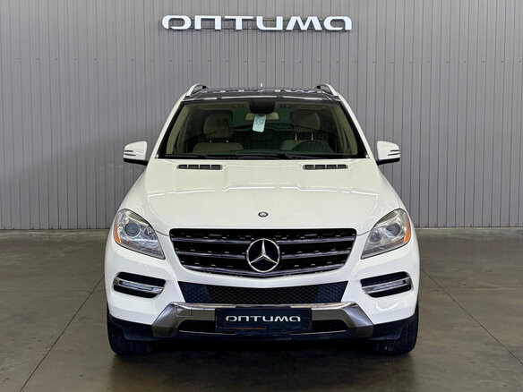 2011 Mercedes-Benz M-Класс 350 III (W166), белый - вид 1