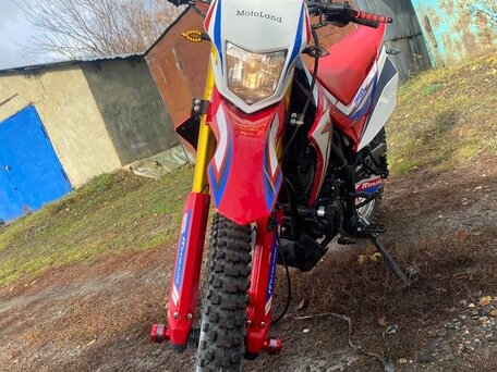 2021 Motoland CRF250 Enduro, красный, 145000 рублей, вид 1