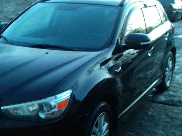 2011 Mitsubishi ASX I, чёрный