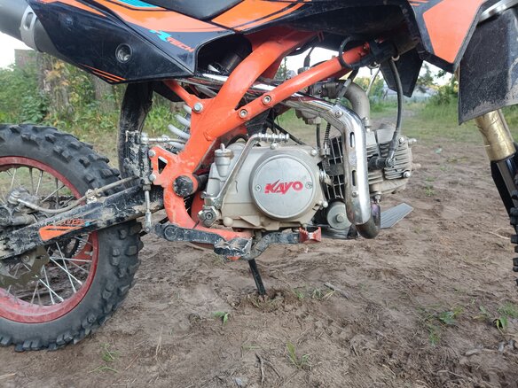 2024 Kayo Evolution YX125EM, оранжевый, 70000 рублей - вид 3