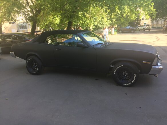 1973 Chevrolet Nova III, чёрный - вид 5