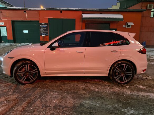 2013 Porsche Cayenne S Diesel II (958), белый - вид 7
